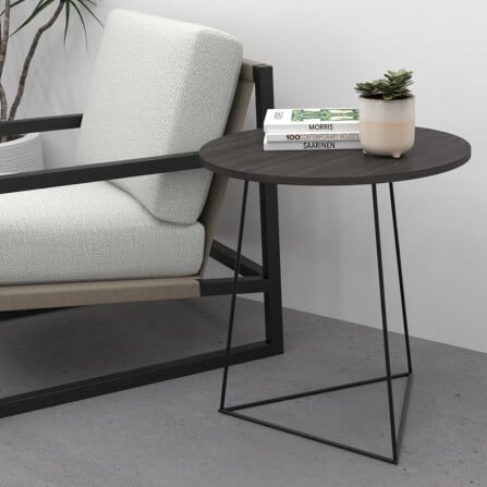 โต๊ะข้างไม้ปาติเกิ้ล สไตล์ลอฟท์ Monster Steel รุ่น TWN007 ขนาด 56*56*59 cm._3